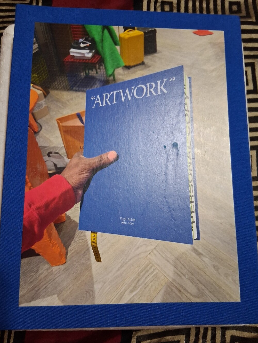standard edition of Virgil Abloh's Figures of Speech, publish by DelMonico Books